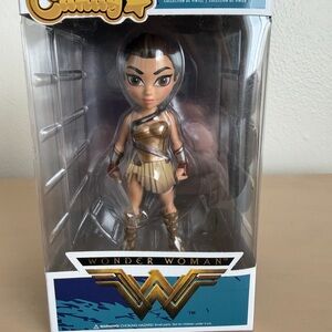 Funko Wonder Woman Action Figure - Gold and Brown